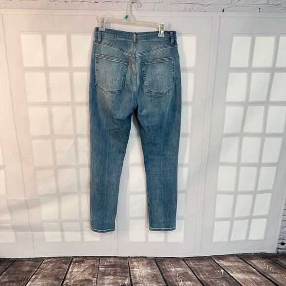 Reformation jeans po# 17801 Cyrus Wash high waist straight leg size 30 - Picture 8 of 14